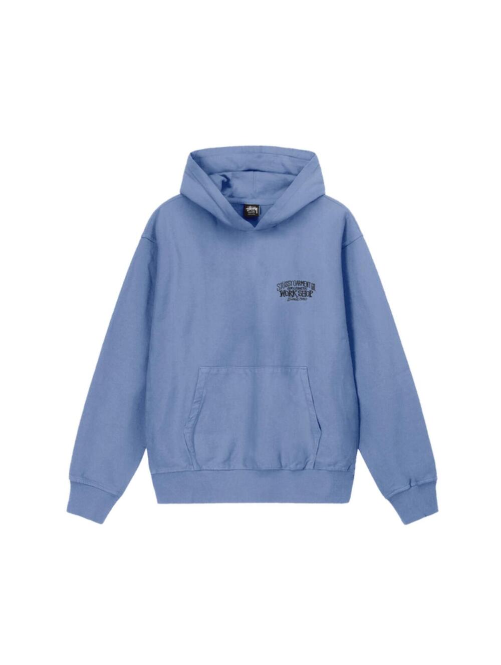 Stüssy X Our Legacy Surfman Dyed Hood Blue • S